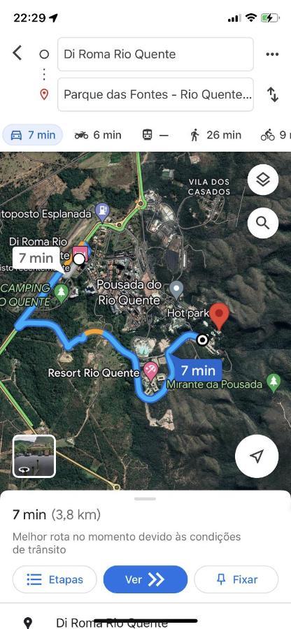 Di Roma Hot Park Daire Rio Quente Dış mekan fotoğraf